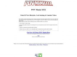 POV Mania XXX